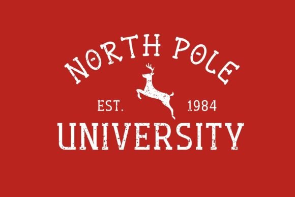 North Pole Christmas Font PNG with transparent background - Preview 3
