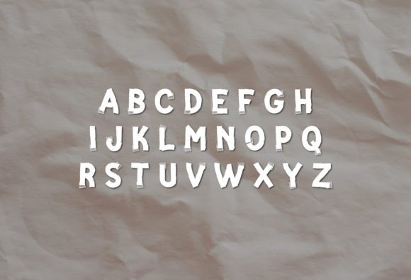 Randomatic Font PNG with transparent background - Preview 2