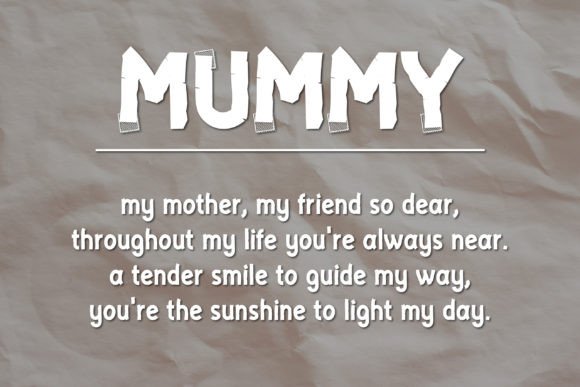 Randomatic Font PNG with transparent background - Preview 4