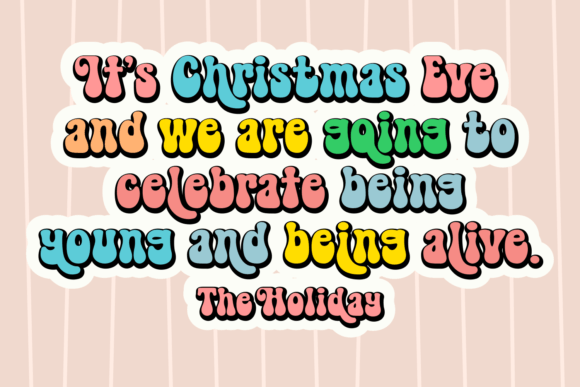 Retro Cookies Font PNG with transparent background - Preview 4