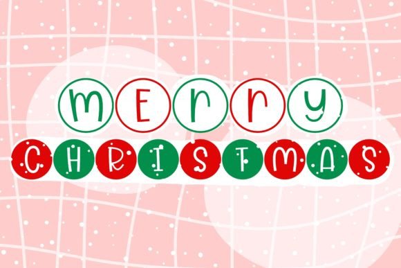 Round Keyboard Font PNG with transparent background - Preview 1