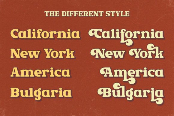Rush Funky Font PNG with transparent background - Preview 5