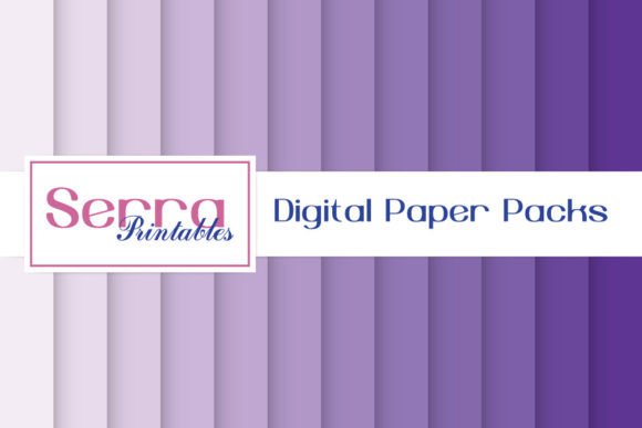 Shades of Purple Digital Paper Pack