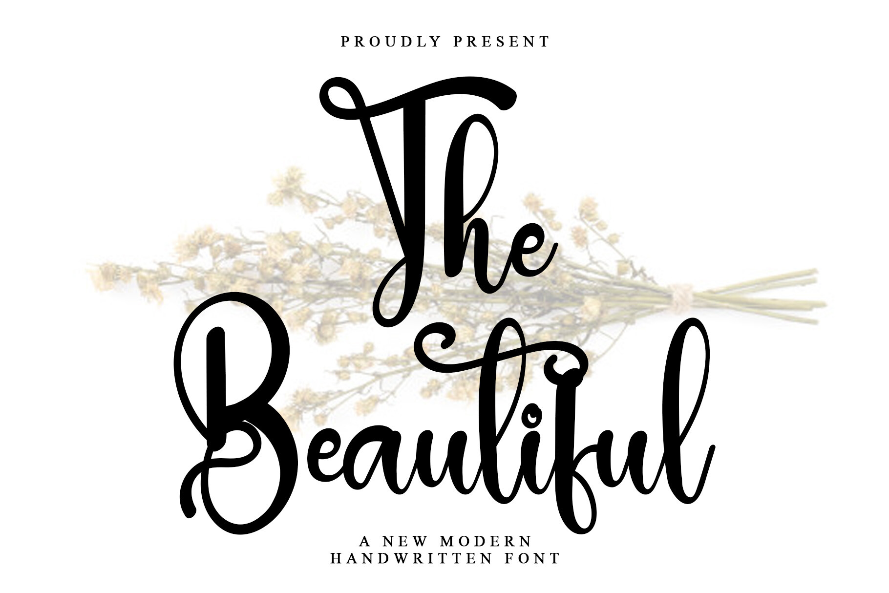 The Beautiful Font by Inermedia STUDIO · Creative Fabrica