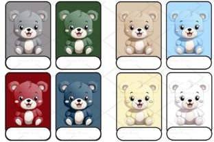 16 Teddy Bear Flashcards for Kids 869 Graphic by SWcreativeWhispers ...