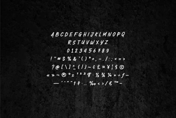 Arc Time Font - Preview 3
