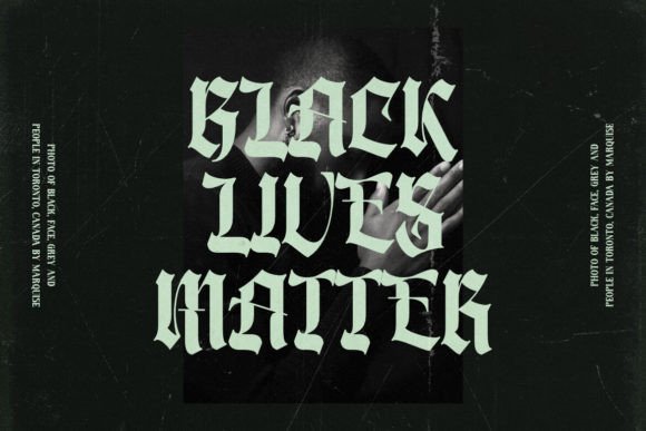 Black North Font - Preview 1