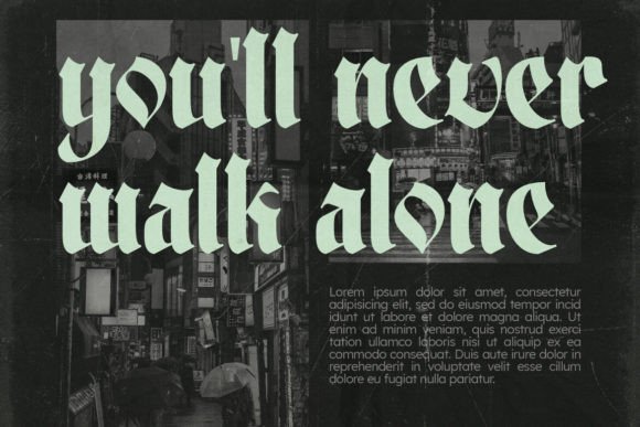 Black North Font - Preview 2