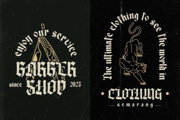 Black North Font - Preview 4