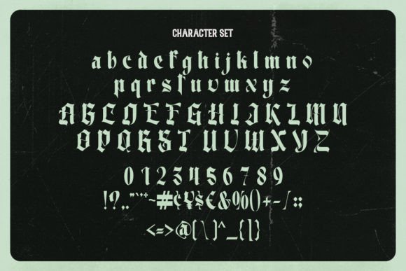 Black North Font - Preview 5