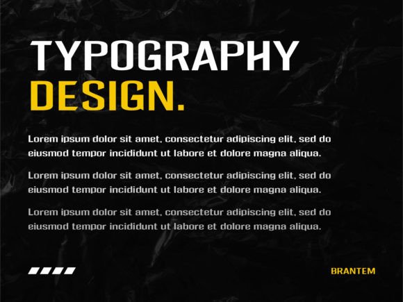 Brantem Font - Preview 3