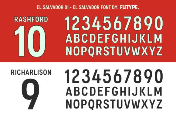 El Salvador Font - Preview 4