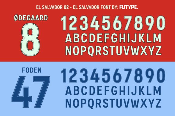 El Salvador Font - Preview 5