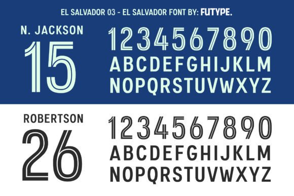 El Salvador Font - Preview 6