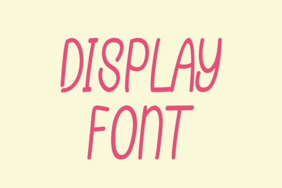 Fancy Drawing Font - Preview 3