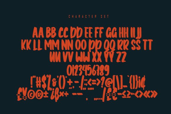 Fasura Font PNG with transparent background - Preview 5