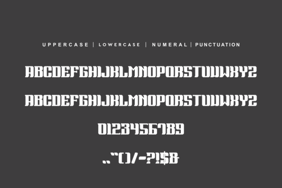 Gamer Bigshow Font - Preview 4