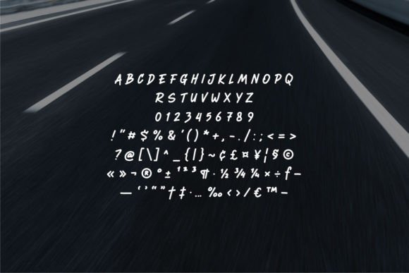 High Ways Font PNG with transparent background - Preview 3
