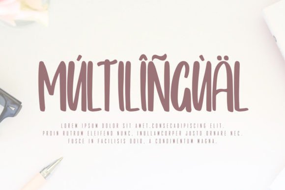 Hollisa Font PNG with transparent background - Preview 6