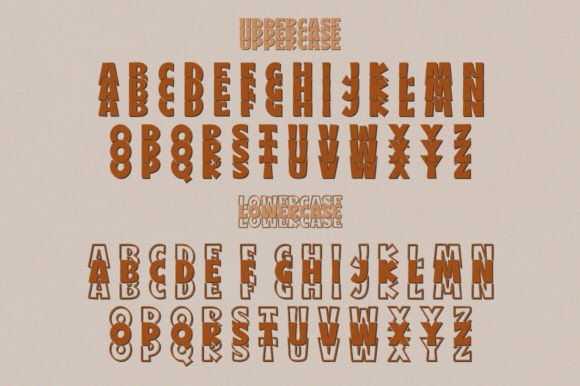 Kenzif Font PNG with transparent background - Preview 4