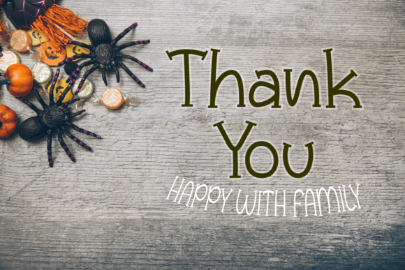 Love Pumpkins Font PNG with transparent background - Preview 6