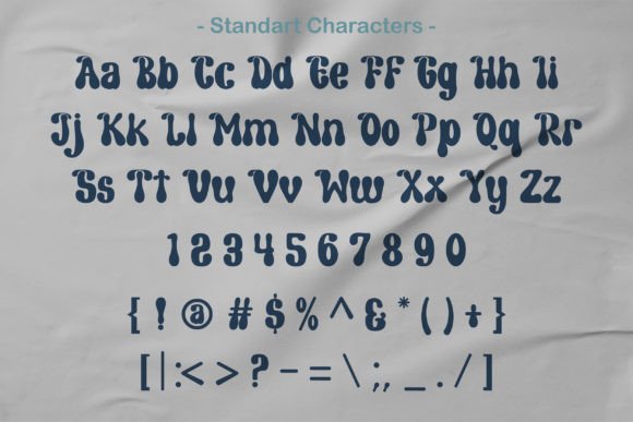 Retro Bold Font PNG with transparent background - Preview 6