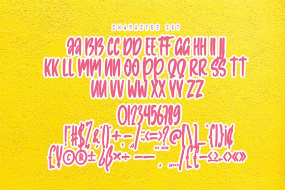 Scarlea Font PNG with transparent background - Preview 5