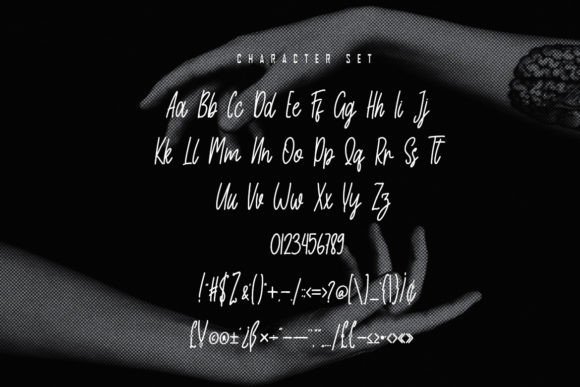 Selastyne Font PNG with transparent background - Preview 4
