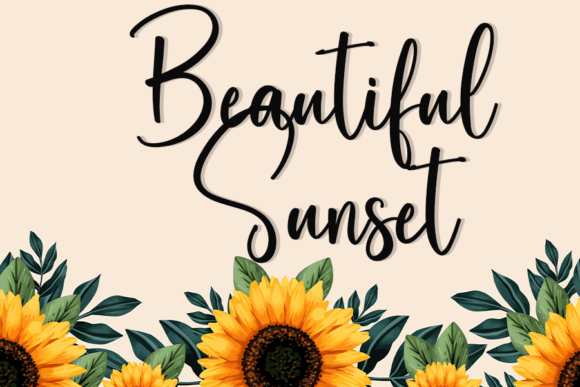 Calligraphy Font - Preview 4