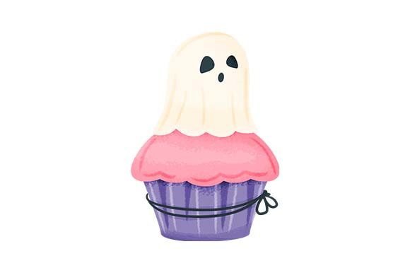 Cute Ghost Cupcake