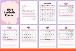 2024 Aesthetic Planner Canva Interior Graphic by munjixpro · Creative ...
