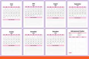 2024 Aesthetic Planner Canva Interior Graphic by munjixpro · Creative ...