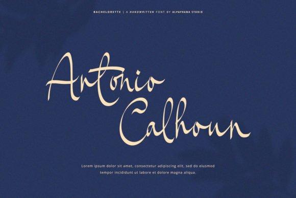 Bachelorette Font - Preview 5