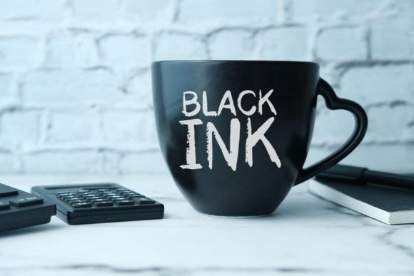 Black Ink Font - Preview 6
