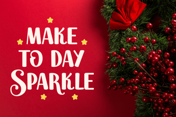 Christmas Beautiful Font - Preview 3