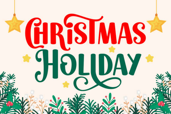 Christmas Beautiful Font - Preview 5