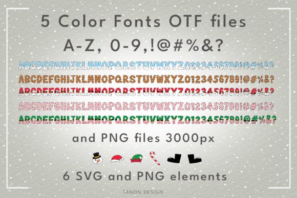 Christmas Font - Preview 1
