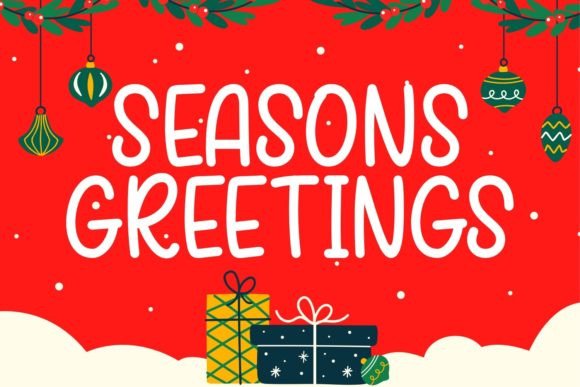 Christmas Holidays Font PNG with transparent background - Preview 2