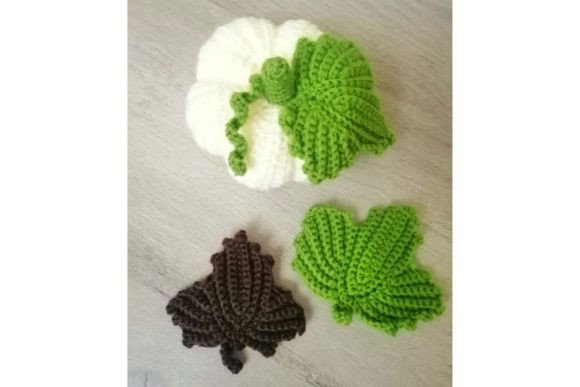 Crochet Pumpkin Leaf Pattern