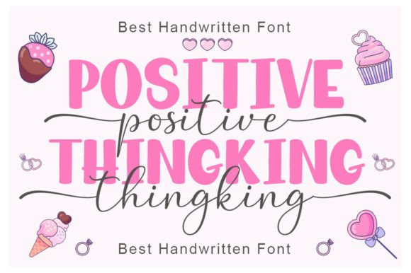 Cupcake Delicious Duo Font - Preview 2