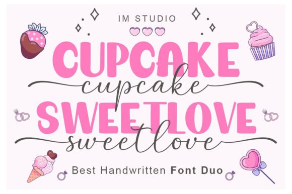 Cupcake Delicious Duo Font - Preview 5
