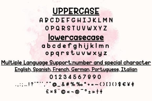 December Pastel Font - Preview 4