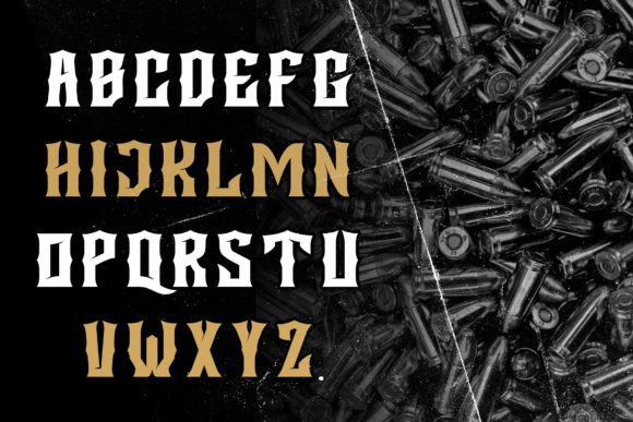 Degrief Font PNG with transparent background - Preview 2
