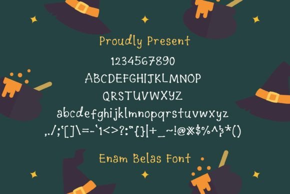 Enam Belas Font - Preview 1