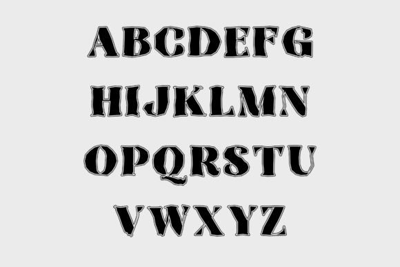 Fanaghos Font PNG with transparent background - Preview 2