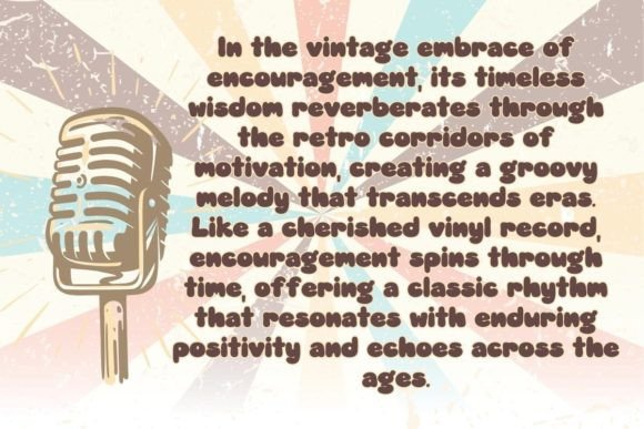 Groovy Retro Font - Preview 1