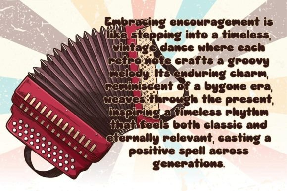 Groovy Retro Font - Preview 3