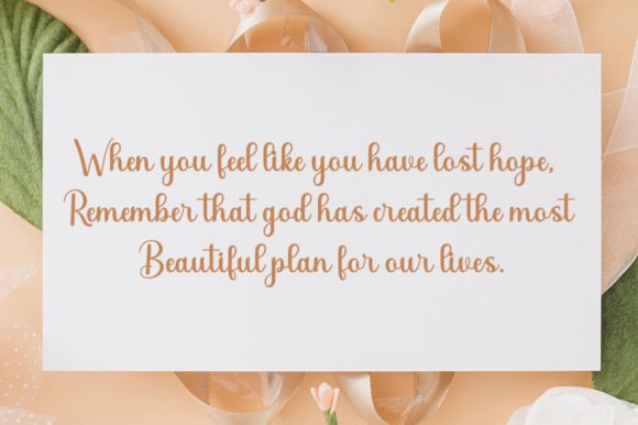 Hayda Script Font - Preview 2