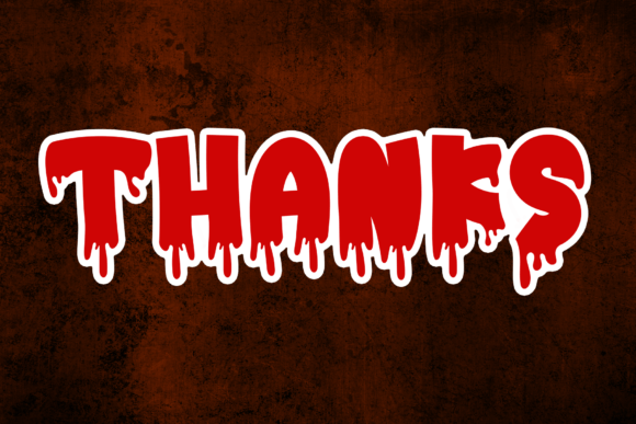 Hello Scary Font PNG with transparent background - Preview 6