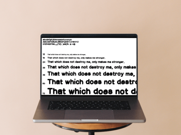 Marvin Font PNG with transparent background - Preview 1